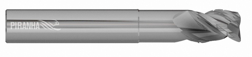 3 flute coupe au centre - brise-copeaux - Long reach