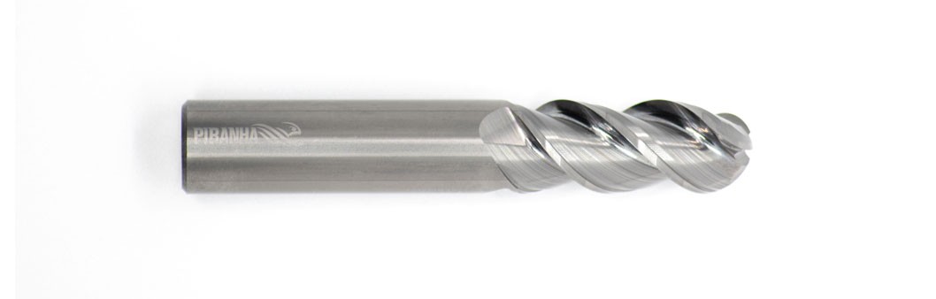 3 flute regular, ball nose, polished