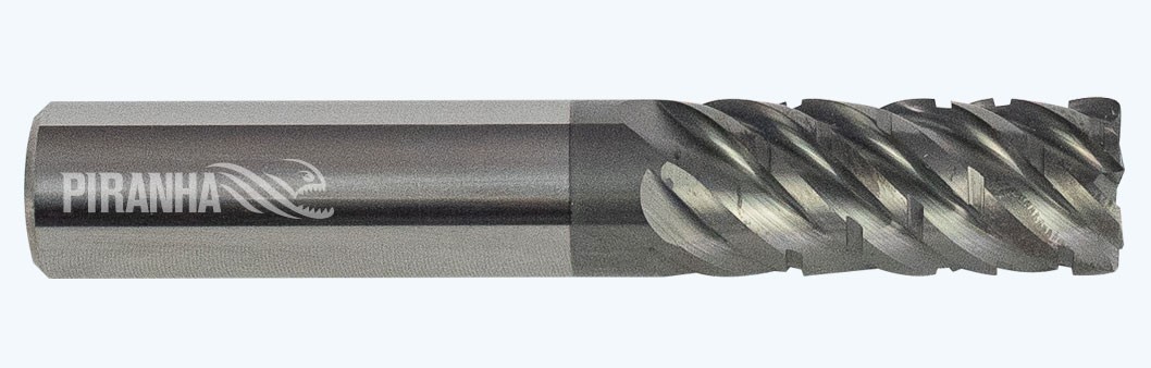 6 flutes régulier, brise-copeaux pour Inconel